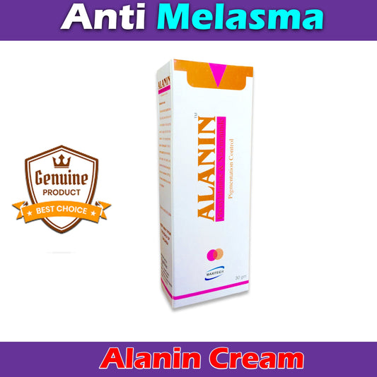Alanin Cream Anti Melasma, Hyperpigmentation, Dark Spots, Age spots, - Combination Of Phenylalanine & Niacinamide